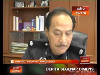 Bayi maut dipercayai mangsa dera