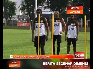 Gary bakal terima surat amaran