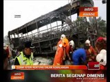 Suami isteri rentung dalam kemalangan