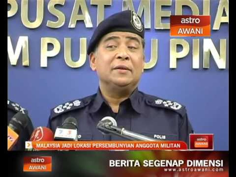 Malaysia jadi lokasi persembunyian anggota militan