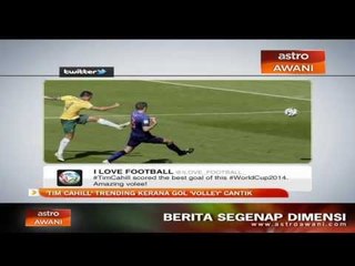 'Tim Cahill' trending kerana gol 'Volley' cantik