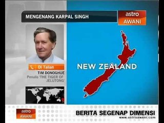 Penulis buku Tim Donoghue ulas tentang Karpal Singh