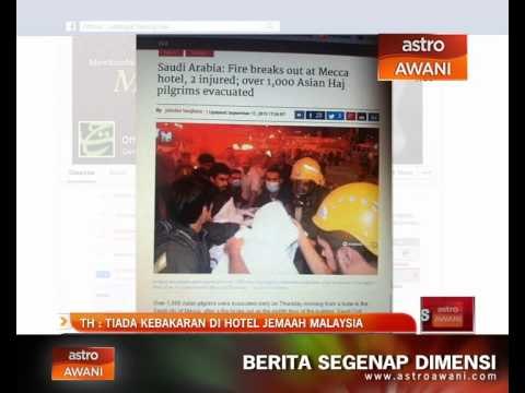 Tabung Haji: Tiada kebakaran di hotel jemaah Malaysia