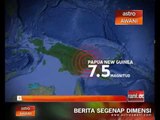 Gempa bumi 7.5 magnitud gegar Papua