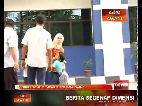Nurul Izzah ditahan di IPD Dang Wangi