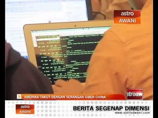 Amerika takut dengan serangan siber China