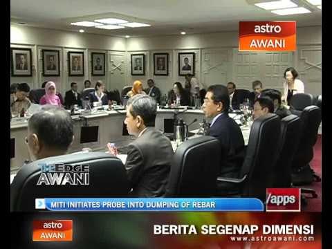 MITI initiates probe into dumping of steel concrete rebar