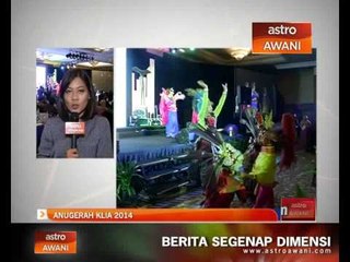 Perkembangan di Anugerah KLIA 2014