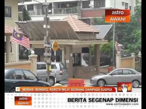 Kes bunuh Kevin Morais: Bengkel kereta milik seorang daripada suspek