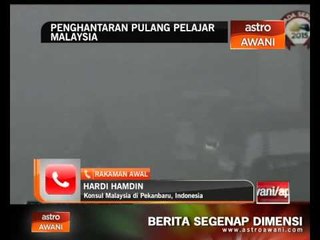 Jerebu: Penghantaran pulang pelajar Malaysia