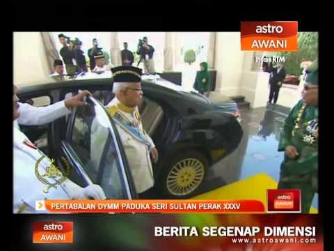 Pertabalan Sultan Perak ke-35: Ketibaan dif-dif kehormat