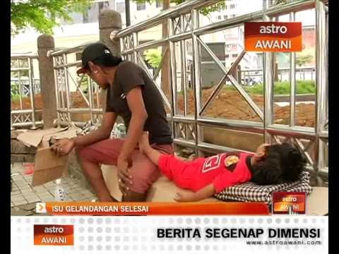 Isu gelandangan selesai