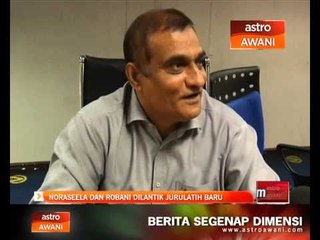 Noraseela dan Robani dilantik jurulatih baru