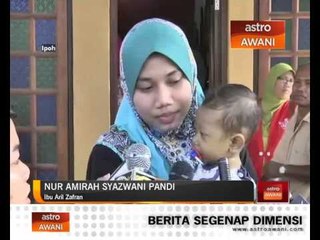 Bayi bengkak hati mohon bantuan kewangan