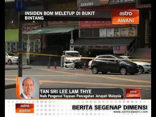 Insiden bom meletup - Tan Sri Lee Lam Thye