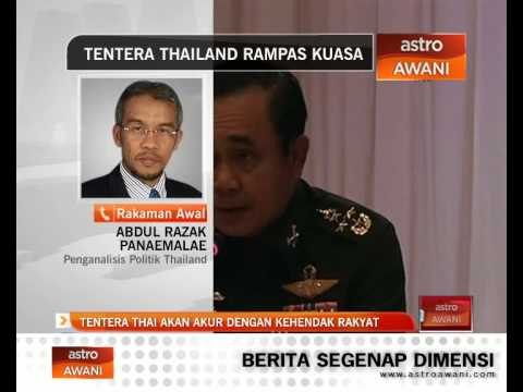 Tentera Thai akan akur dengan kehendak rakyat