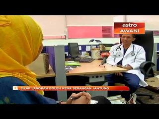 Silap langkah boleh kena serangan jantung