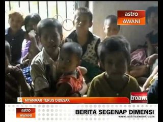 Myanmar terus didesak