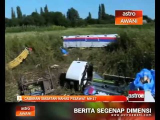 Cabaran siasatan nahas MH17