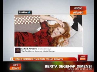 Nicole Kidman duta global Etihad Airways