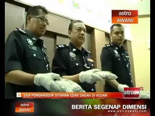 Dua penganggur ditahan edar dadah di Kedah