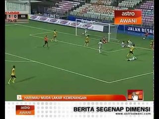 Harimau Muda lakar kemenangan