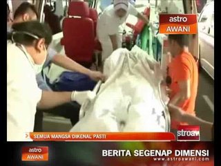 Semua mangsa letupan lombong arang dikenal pasti