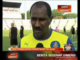Janji Pahang kepada peminat skuad Tok Gajah