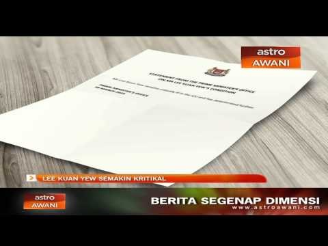 Lee Kuan Yew semakin kritikal