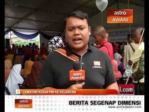 Lawatan kerja PM ke Kelantan