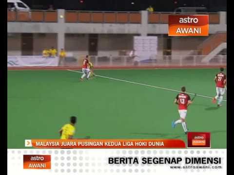 Malaysia juara pusingan kedua Liga Hoki Dunia