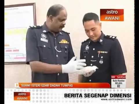 Suami isteri edar dadah tumpas