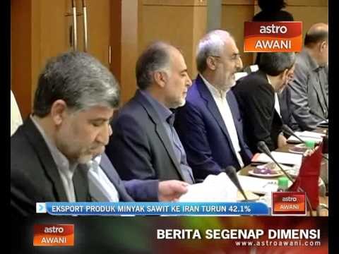 Eksport produk minyak sawit ke Iran turun 42.1%