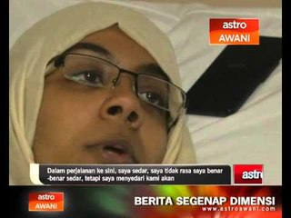 Mangsa kren tumbang tekad teruskan ibadat haji