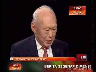 Lee Kuan Yew semakin tenat