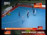 Futsal AFC: Skuad wanita sekadar naib juara peringkat kumpulan