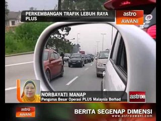 Perkembangan trafik Lebuh Raya Plus