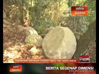 PERZIM beri sokongan syarikat mahu cari harta karun