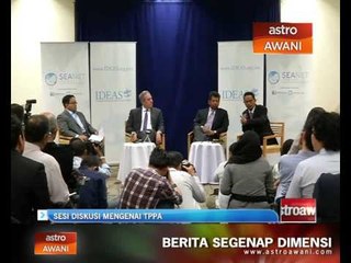 Sesi diskusi mengenai TPPA