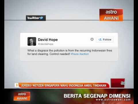 Netizen Singapura mahu pihak berkuasa Indonesia ambil tindakan