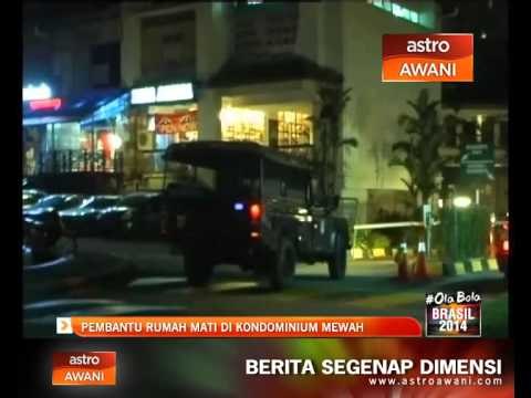 Pembantu rumah mati di kondominium mewah