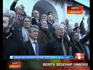 Argentina terjerat hutang tertunggak sekali lagi