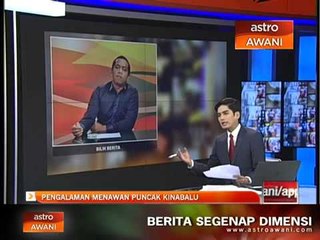 Pengalaman menawan puncak Kinabalu