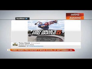 Tony Hawk Pro Skater 5 mula dijual 29 September ini