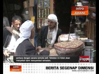 Penduduk Yaman jalani Ramadan dalam konflik