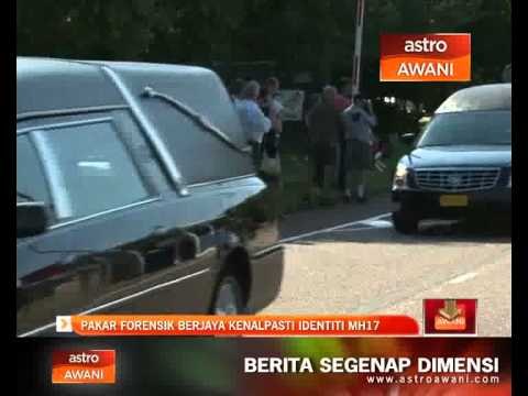 Pakar forensik berjaya kenalpasti identiti mangsa MH17