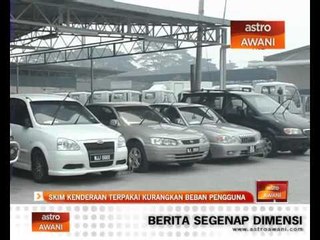 Video herunterladen: Skim kenderaan terpakai kurangkan beban pengguna