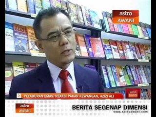 Pelaburan emas: Reaksi pakar kewangan, Azizi Ali