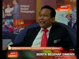Sumbangan PKS kepada pengeskportan disasar meningkat