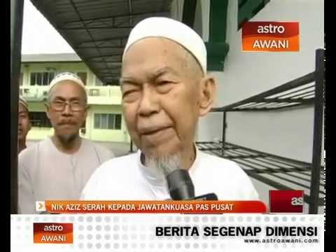 Nik Aziz serah kepada jawatankuasa PAS Pusat